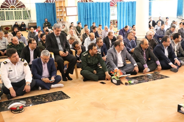 حضور شهردار ، رئیس و اعضای شورای اسلامی شهر در ویژه برنامه سالروز آزادسازی خرمشهر